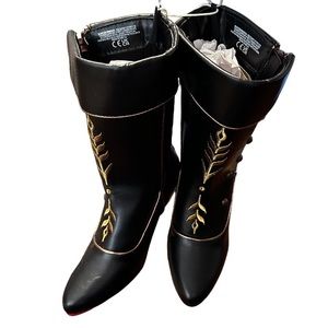 Disney Frozen Anna costume boots Children size 2/3